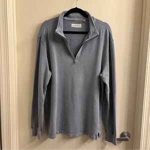 Alan Bilzerian 1/4 Zip Sweatshirt Medium